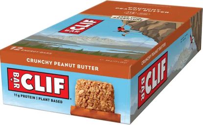 CLIF BAR Energy bars Crunchy Peanut butter x12
