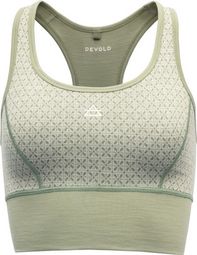 Devold Kvitegga Merino Top Bra Green
