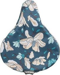 Basil Tapis De Selle Magnolia 28 X 24 X 1 Cm - Vert Bleu