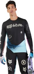 Fox Flexair Hello Future Langarmtrikot Schwarz/Weiß