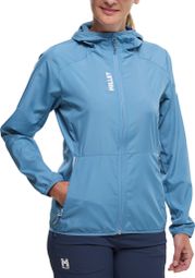 Millet Parmelan Windbreaker Softshell Jacket for Women, Blue