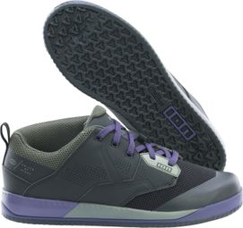 ION Scrub Amp Purple/Black Flat Pedal Shoes