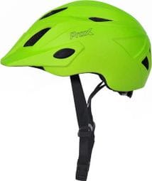 Casque de vélo pour enfant - Vert flashy - Garçons et filles - Casque avec feu arrière