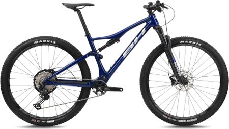 BH Lynx Race 3.0 Shimano Deore XT 12V 29'' volledig geveerde mountainbike Blauw/Zilver