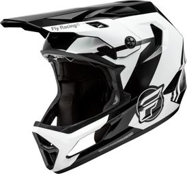 Fly Racing Rayce Helm Schwarz/Weiß/Grau Kinder