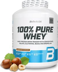 100% Pure Whey (2 27kg) | Biotech Usa | Noisette |  Whey Protéine