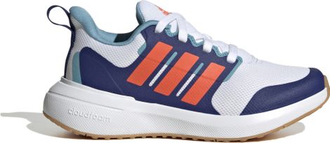 adidas Running FortaRun 20 White Blue Childrens Shoes