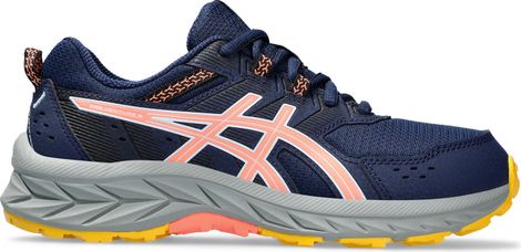 Kinder loopschoenen Asics Pre Venture 9 GS Blauw Roze