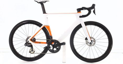 Produit reconditionné · Orbea Orca Aero M20I Limited Carbone Di2 12V · Blanc / Vélo de route / Orbea | Très bon état