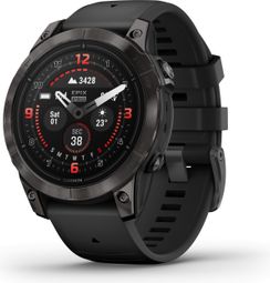 Montre de Sport Garmin Epix Pro Gen 2 Sapphire Titane 47mm Noir Carbon Gris