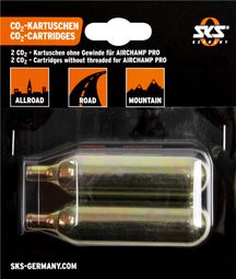 SKS CO2 Cartridge 16 g (Zonder schroefdraad)