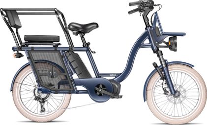Vélo Cargo GAYA  L'Original Le Court  Nuit  Pack Adulte + Barres