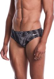 Maillot de Bain Nike Swim HydraStrong Team Wavy Lines Noir Homme