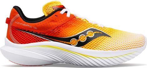 Chaussures de Running Saucony Kinvara 14 Jaune Orange