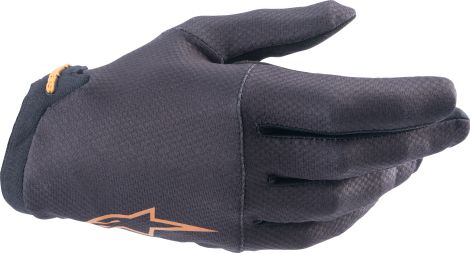 Gants Longs AlpineStars A-Aria Noir/Doré