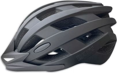 Casque de vélo Femmes/Hommes Noir mat Medium