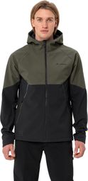 Heren Vaude Qimsa Softshell Jas Khaki