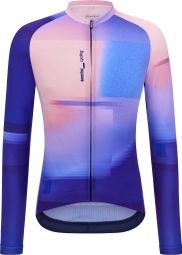 Maillot Manches Longues Unisexe Santini Luce Violet