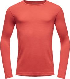 Men's Devold Breeze Merino 150 Blue Long Sleeve T-Shirt