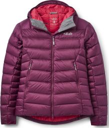 Dames RAB Electron Pro Hoody in Violet