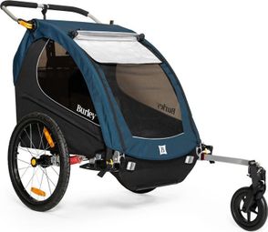 Rimorchio per bambini Burley Encore X Tandem Blu