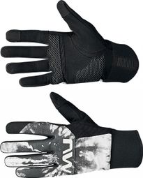 Northwave Fast Gel Reflex Lange Handschuhe Schwarz/Reflektierend