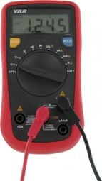 VAR Digital Multimeter Red / Black