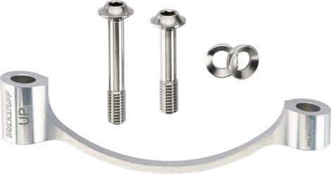 Trickstuff PM / PM 20 mm-adapter, aluminium, zilver