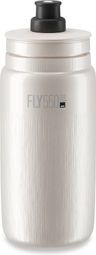 Elite Fly Tex Pearl White Water Bottle, 550 ml