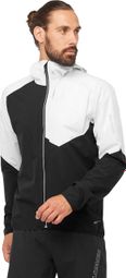 Salomon Bonatti Trail Waterproof Jacket Black White