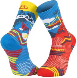 Chaussettes Trail BV SPORT Collector ''DBDB'' Réunion