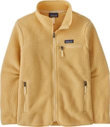 Veste Polaire Patagonia Retro Pile Jaune Femme