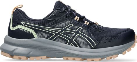 Chaussures Trail Asics Trail Scout 3 Bleu/Rose Femme