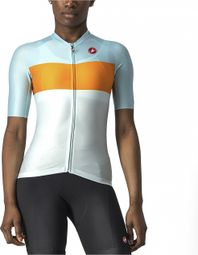 Castelli Aero Pro Blauw / Oranje Damestrui