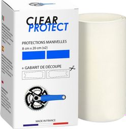 ClearProtect Pellicola protettiva per pedivelle Glossy