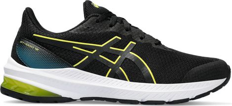 Asics GT-1000 12 GS Kinderhardloopschoenen Zwart Geel