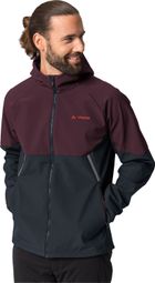 Heren Vaude Qimsa Softshell Jas Paars