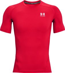 Under Armour HeatGear Red Men's Compression Short Sleeve Jersey