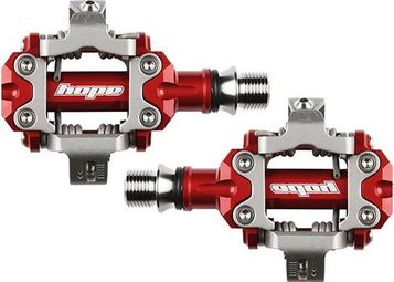 Pair of Hope Union RC Red Automatic Pedals