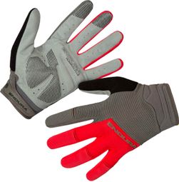 Endura Hummvee Plus II Long Gloves Red