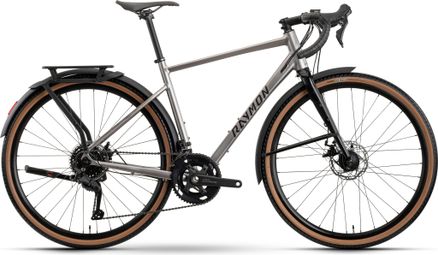 Raymon Territ Pure Street Gravel Bike Shimano Cues 9S 700 mm Grey / Dusty Lilac 2026