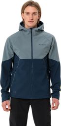 Heren Vaude Qimsa Softshell Jas Blauw