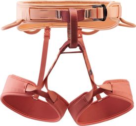 Petzl Corax LT damesklimgordel koraal/beige