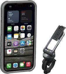 Topeak RideCase Apple iPhone 13 Pro Smartphone Houder en Beschermer Zwart