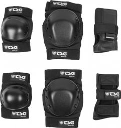 Kit Protecciones Conjunto Básico TSG Negro