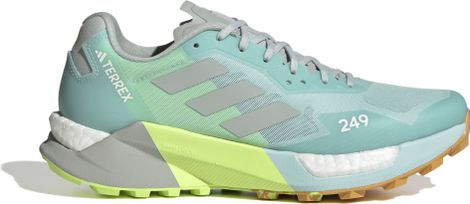 Women's Trail Running Shoes adidas Terrex Agravic Ultra Bleu Gris Jaune