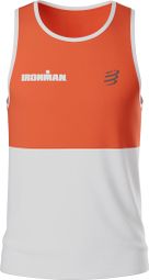 Canotta Compressport Performance Ironman 2026 Rosso/Bianco Uomo