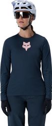 Maglia a maniche lunghe Fox Ranger Fox Head blu da donna