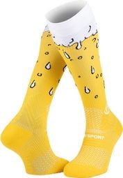Chaussettes de Compression BV Sport Bière Blonde 