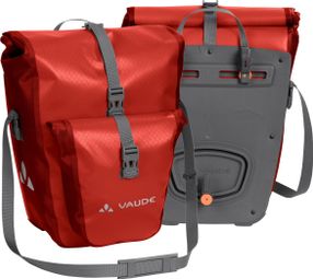 Paar Vaude Aqua Back Plus Hinterradtaschen Lava Rot